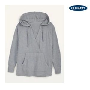 NWT Old Navy Cozy Plush-knit Nursing Hoodie